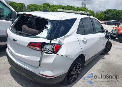 2023 Chevrolet Equinox Fwd Ls z USA, uszkodzony, nr VIN 3GNAXHEG1PL225603